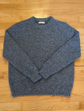 Sonoma Blue Knit Crewneck Sweater